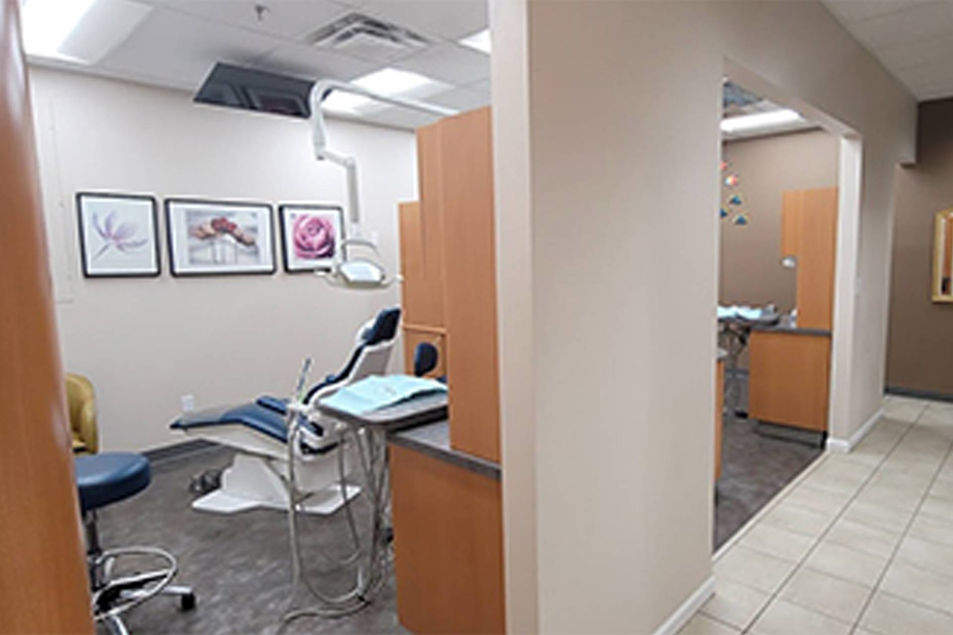 Dental Treatment area at Lighthouse Dental
